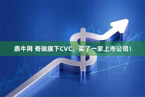 鼎牛网 奇瑞旗下CVC，买了一家上市公司！